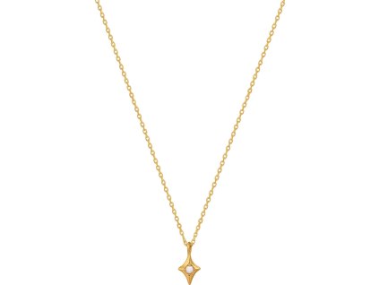 ANIA HAIE N034-01G Rising Star Ladies Necklace, adjustable