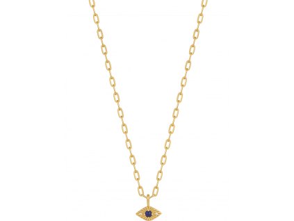 ANIA HAIE N039-02G-L Evil Eye Ladies Necklace, adjustable