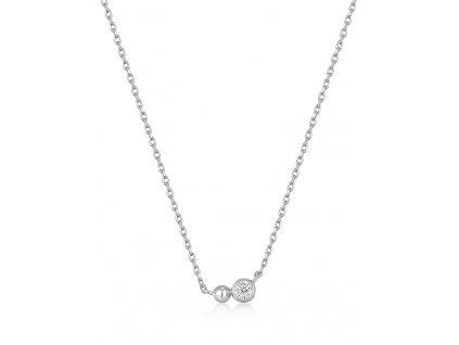 ANIA HAIE N045-02H-CZ Spaced Out Ladies Necklace, adjustable