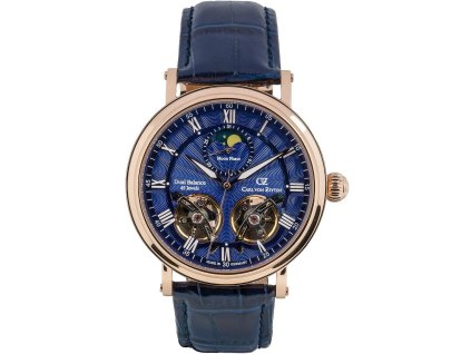 Pánské hodinky Carl von Zeyten CVZ0054RBSR Murg Moonphase