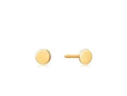 ANIA HAIE Ear Studs Disc Gold 14K EAU001-04YG