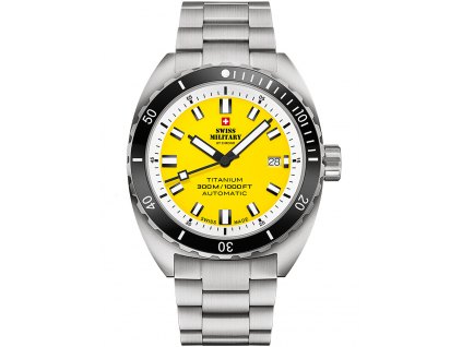Pánské hodinky Swiss Military SMA34100.05 Diver Titanium