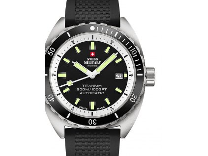 Pánské hodinky Swiss Military SMA34100.07 Diver Titanium