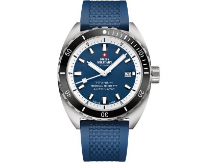 Pánské hodinky Swiss Military SMA34100.09 Diver Titanium