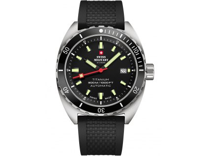 Pánské hodinky Swiss Military SMA34100.06 Diver Titanium