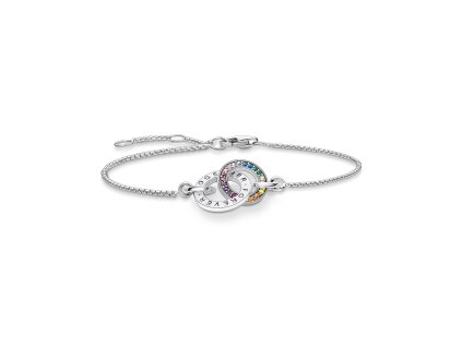 Thomas Sabo A1551-318-7 Together Rainbow Bracelet Ladies