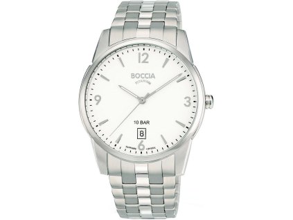 Pánské hodinky Boccia 3632-01 Men`s Watch Titanium 40mm 10ATM