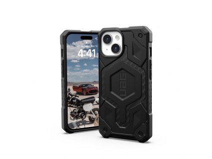 UAG Monarch Pro MagSafe, carbon fiber - iPhone 15
