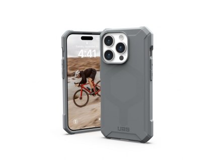 UAG Essential Armor MagSafe, silver - iPhone 15 Pro