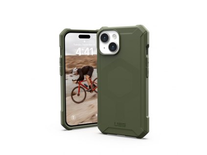UAG Essential Armor MagSafe, olive drab - iPhone 15