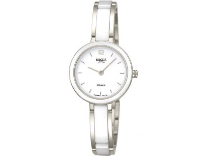 Dámské hodinky Boccia 3333-01 Ladies Watch Ceramic Titanium 29mm 5ATM