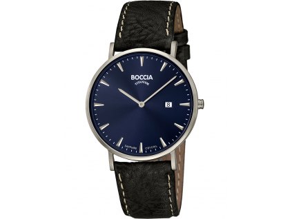 Pánské hodinky Boccia 3648-02 men`s watch titanium 39mm 3ATM