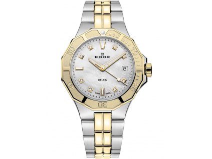 Dámské hodinky Edox 53020-357JM-NADD Delfin Diver Ladies Watch 38mm 20ATM