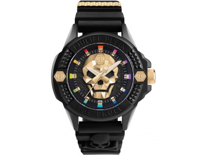 Pánské hodinky Philipp Plein PWUBA0223 The $kull Ecoceramic Mens Watch 44mm 5ATM