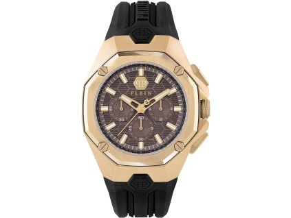 Pánské hodinky Philipp Plein PWTBA0423 Hyper $port Chronograph Mens Watch 45mm 5ATM