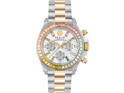 Dámské hodinky Philipp Plein PWSBA0523 Street Couture Chronograph Ladies Watch 38mm 5ATM