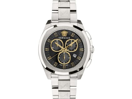 Pánské hodinky Versace VE7CA0723 New Chronograph Geo Mens Watch 43mm 5ATM