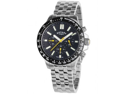 Pánské hodinky Rotary GB00024/04 Chronograph Mens Watch 45mm 5ATM