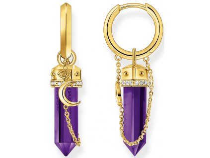 Thomas Sabo Creole with imitation amethyst CR722-414-13