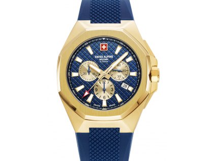 Pánské hodinky Swiss Alpine Military 7005.9815 Typhoon Chronograph Mens Watch 42mm 10ATM