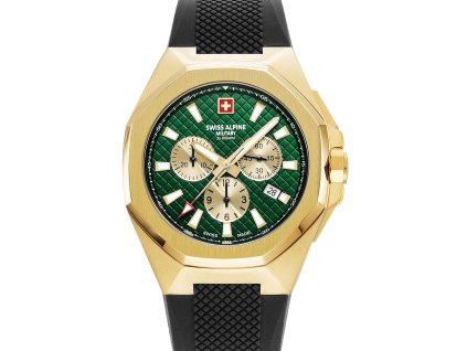 Pánské hodinky Swiss Alpine Military 7005.9814 Typhoon Chronograph Mens Watch 42mm 10ATM