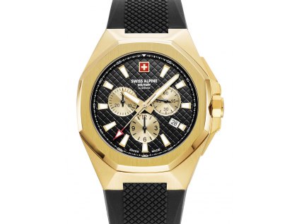 Pánské hodinky Swiss Alpine Military 7005.9817 Typhoon Chronograph Mens Watch 42mm 10ATM
