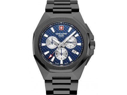 Pánské hodinky Swiss Alpine Military 7005.9175 Typhoon Chronograph Mens Watch 42mm 10ATM