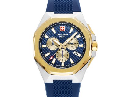 Pánské hodinky Swiss Alpine Military 7005.9845 Typhoon Chronograph Mens Watch 42mm 10ATM
