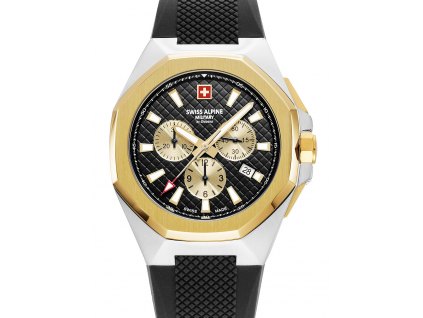 Pánské hodinky Swiss Alpine Military 7005.9847 Typhoon Chronograph Mens Watch 42mm 10ATM
