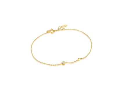 ANIA HAIE BAU004-01YG Magma Wave Bracelet Ladies Gold 14K