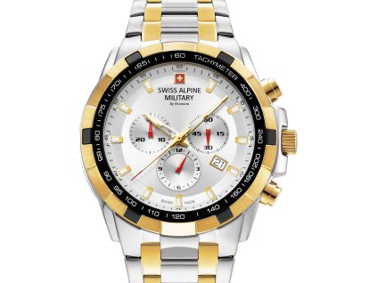 Pánské hodinky Swiss Alpine Military 7043.9142 Star Fighter Chronograph Mens Watch 47mm 10ATM