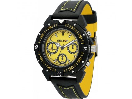 Pánské hodinky Sector R3251197055 Expander Chronograph Mens Watch 44mm 10ATM