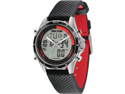 Pánské hodinky Sector R3271615001 Master Ana-Digi Mens Watch 45mm 10ATM