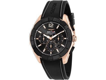 Pánské hodinky Sector R3271636001 Mens Watch Chronograph 42mm 10ATM