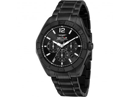 Pánské hodinky Sector R3273636002 Serie 790 Chronograph Mens Watch 42mm 10ATM