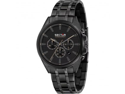 Pánské hodinky Sector R3273991001 Serie 280 Chronograph Mens Watch 44mm 5ATM