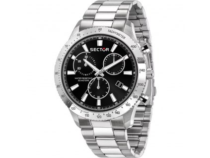 Pánské hodinky Sector R3273778005 Serie 270 Chronograph Mens Watch 45mm 5ATM