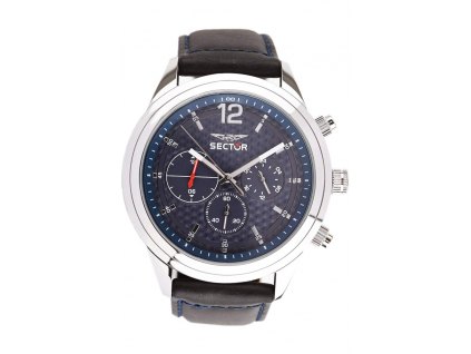 Pánské hodinky Sector R3251540002 Serie 670 Chronograph Mens Watch 45mm 5ATM