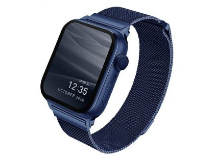 UNIQ Dante Apple Watch Series 4/5/6/7/SE/8/9 40/41mm Stainless Steel marine blue