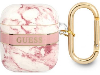 Guess GUA2HCHMAP Apple AirPods pink Marble Strap Collection