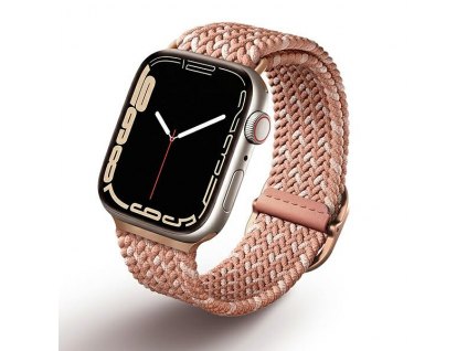 UNIQ Aspen Strap Apple Watch 4/5/6/7/SE 40/41mm Braided DE citrus pink