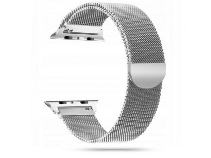 Tech-Protect Milaneseband Apple Watch SE/6/5/4 42/44mm Silver