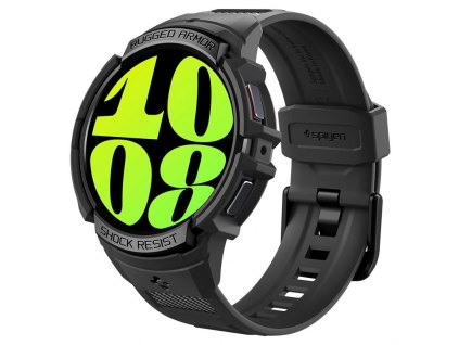 Spigen Rugged Armor Pro, black - Samsung Galaxy Watch6 44mm