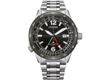 Pánské hodinky Citizen NB6046-59E Mens Watch Automatic GMT 44,5 mm 20ATM