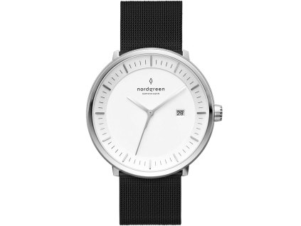 Hodinky Nordgreen PH36SILEBLXX Philosopher Unisex 36mm 3ATM