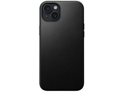 Nomad Modern Leather Case, black - iPhone 15 Plus