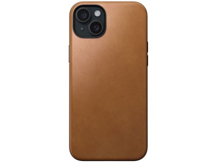 Nomad Modern Leather Case, english tan - iPhone 15 Plus