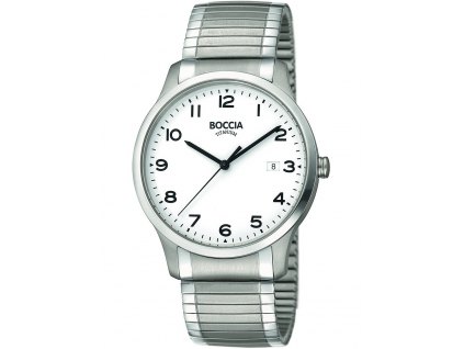 Pánské hodinky Boccia 3616-01 men`s watch titanium 39mm 5ATM