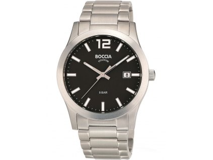 Pánské hodinky Boccia 3619-02 Men`s Watch Titanium 40mm 5ATM