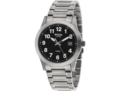 Pánské hodinky Boccia 3619-03 Men`s Watch Titanium 40mm 5ATM